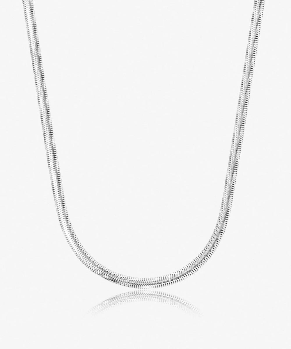 Chaîne En Argent 925 D'Italie - Style Intemporel - Occasion Très Bon état
