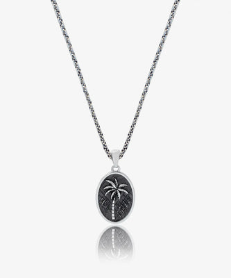 Be Lost Palm Tree Necklace