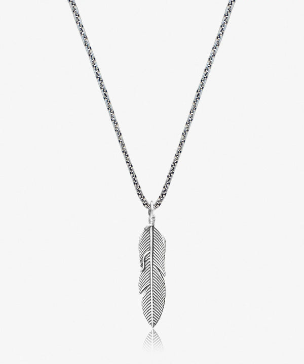 Be Lost Feather Necklace