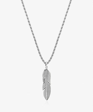 Collier Rope Plume