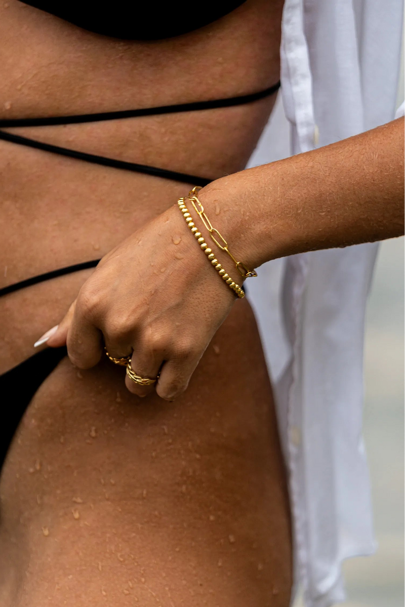 Bracelet Perles en or