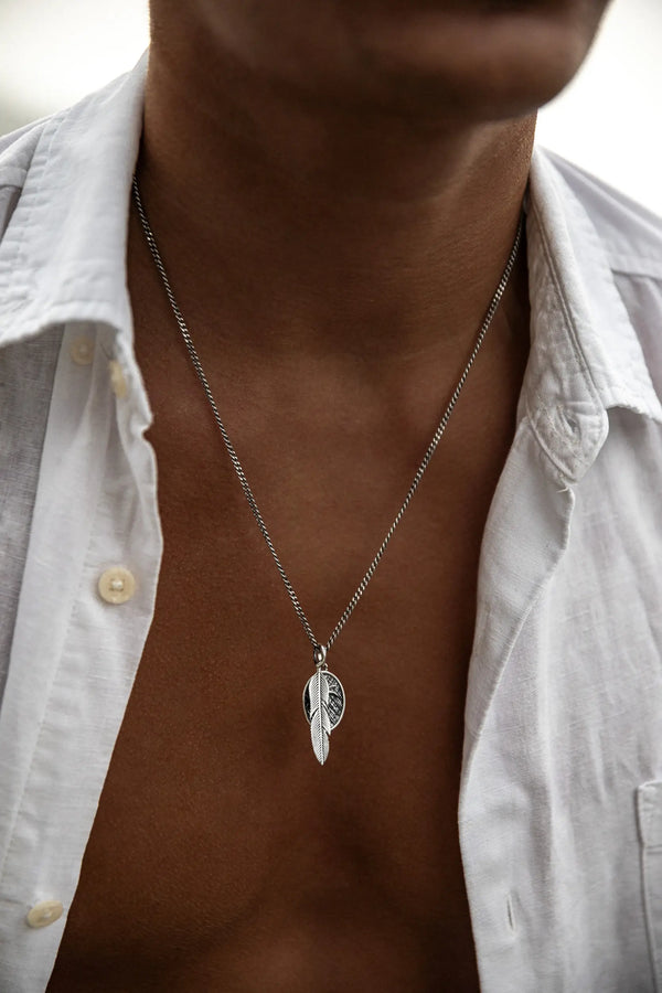 Feather pendant