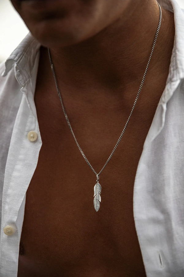 Collier Original Plume
