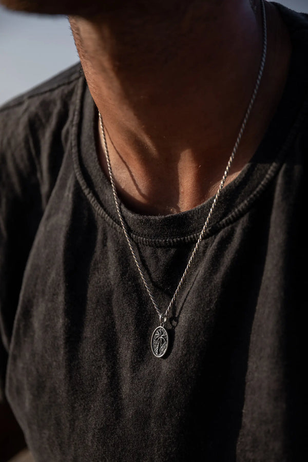 Rope Palm Tree Necklace
